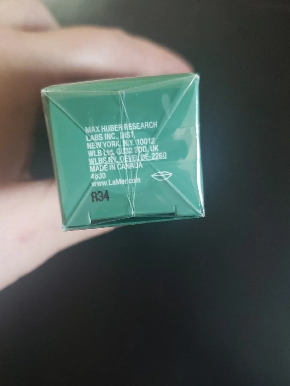 La Mer Lip Volumizer - Mint Green Packaging